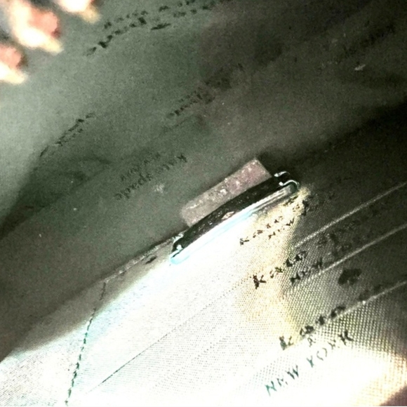 Kate Spade Teal Glitter Crossbody Bag - Picture 9 of 11